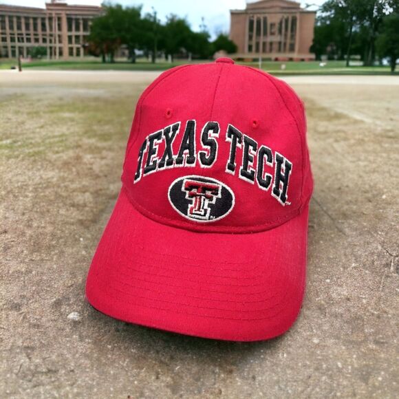 Texas Tech Red Raiders Zephyr Snapback Hat Red Black Embroidered Adjustable Cap - Picture 1 of 9